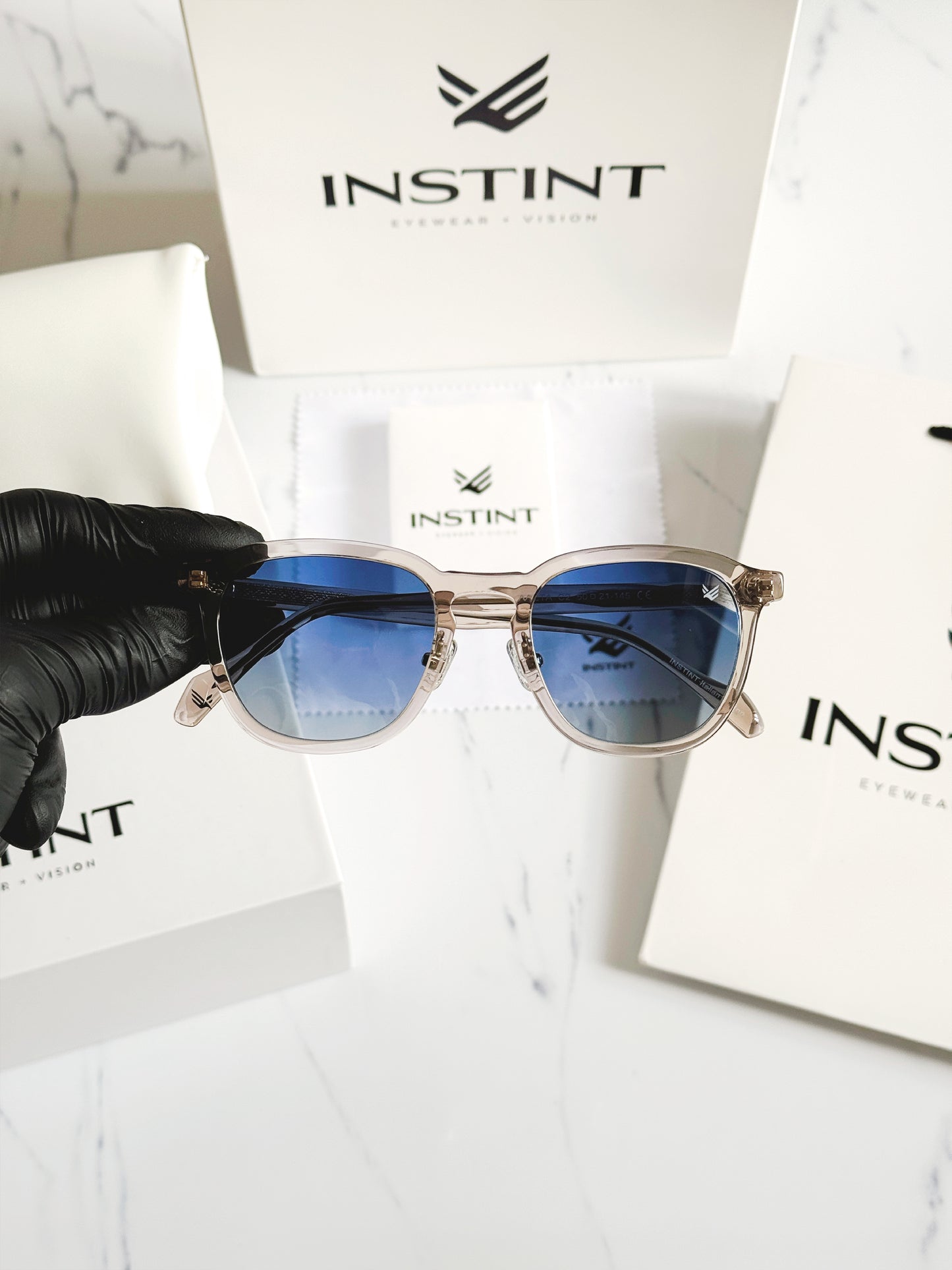 Occhiali da Sole MALTA Blu — montatura in acetato premium e lenti polarizzate UV400
